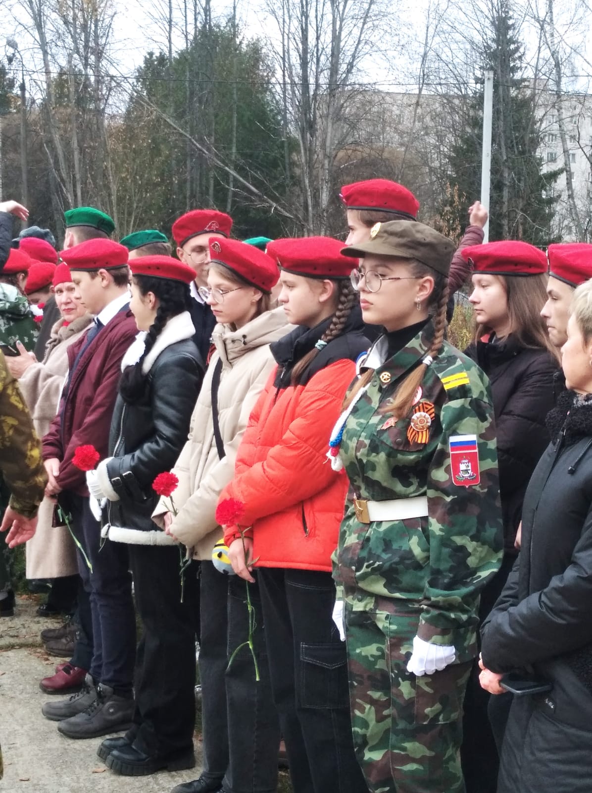 Открытие закладного камня на месте будущего памятника воинам-пограничникам.